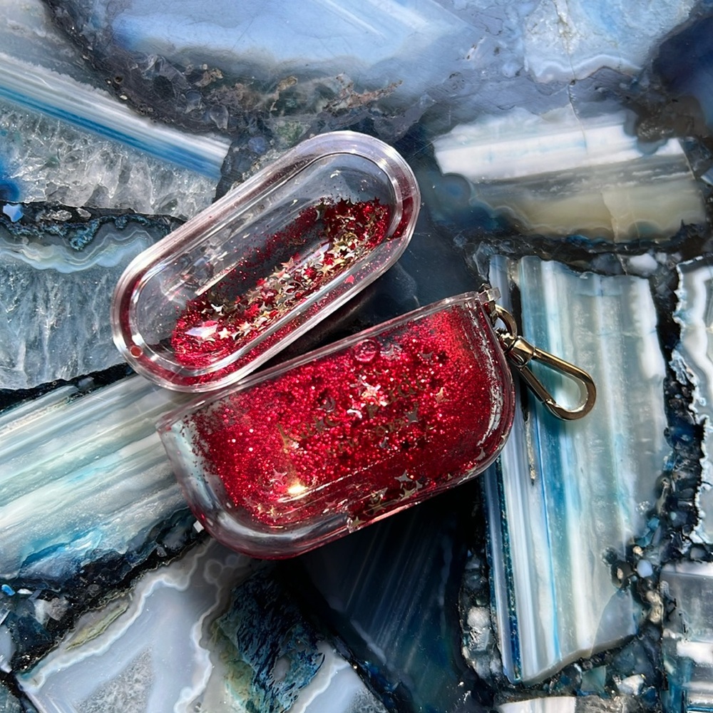 Kate Spade Liquid Glitter AirPods Pro Case